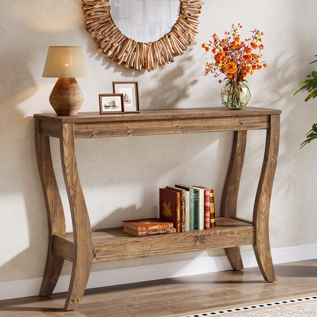 41.3 inch Solid Wood Console Table dimensions