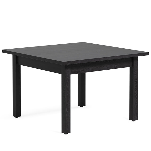 39.4" Square Dining Table Kitchen Table with Solid Wood Legs for 4