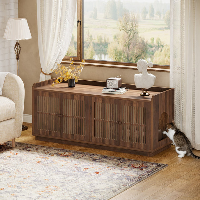 55 inch Cat Litter Box Enclosure dimensions