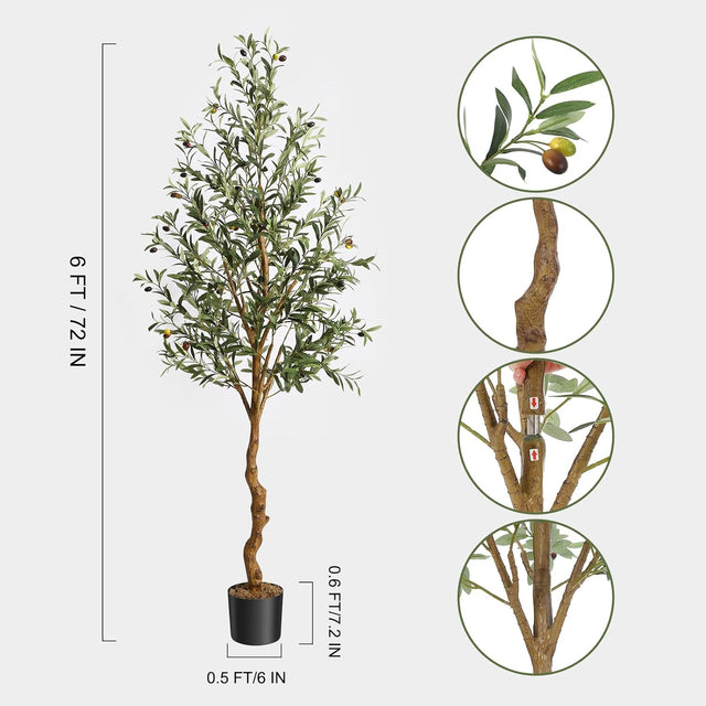 Artificial Olive Tree