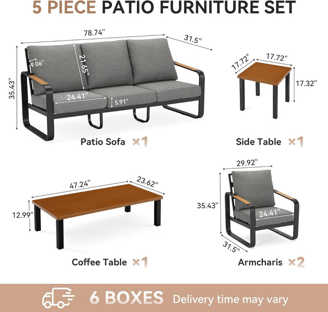 5-Piece Patio Furniture Set