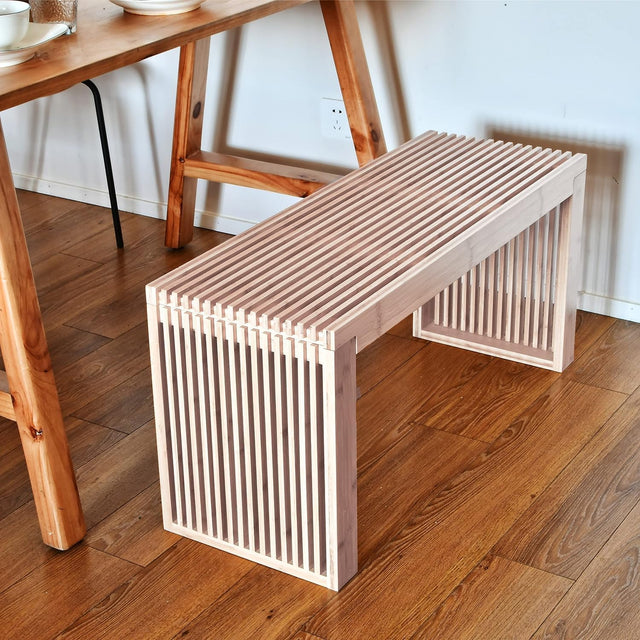 Bamboo Bench 35 Inch