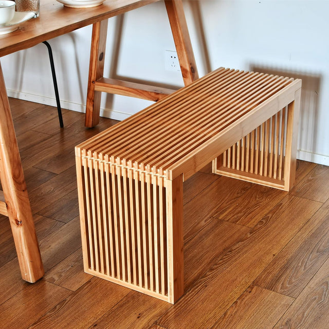 Bamboo Bench 35 Inch