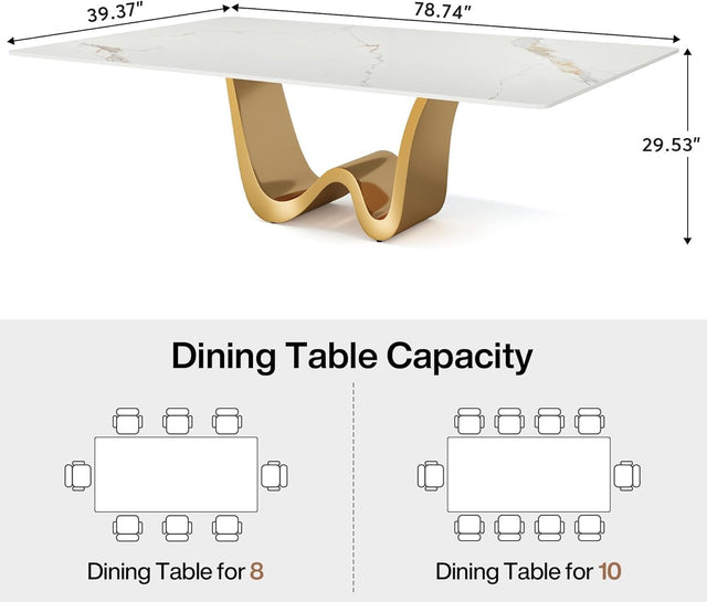 79" Sintered Stone Dining Table