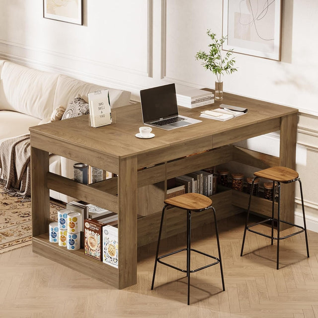 63 inch Farmhouse Kitchen Island dimensions