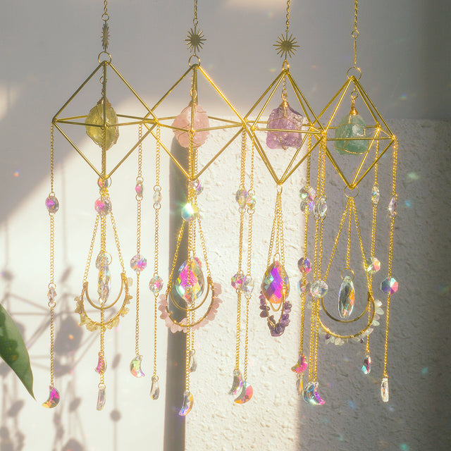 Crystal Suncathers Hanging, Sun Catcher for Windows