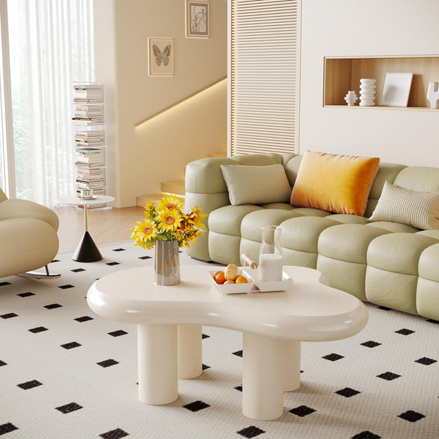 Cloud-Shaped Coffee Table angle view