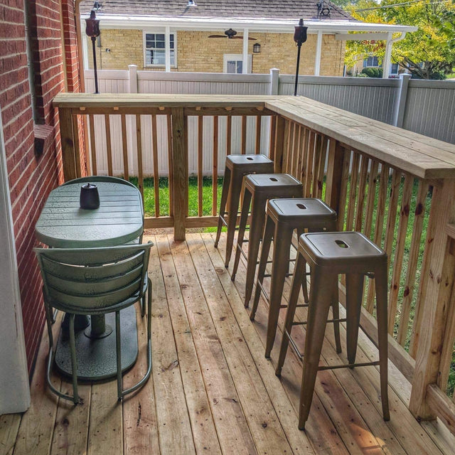 Metal Bar Stools 24"