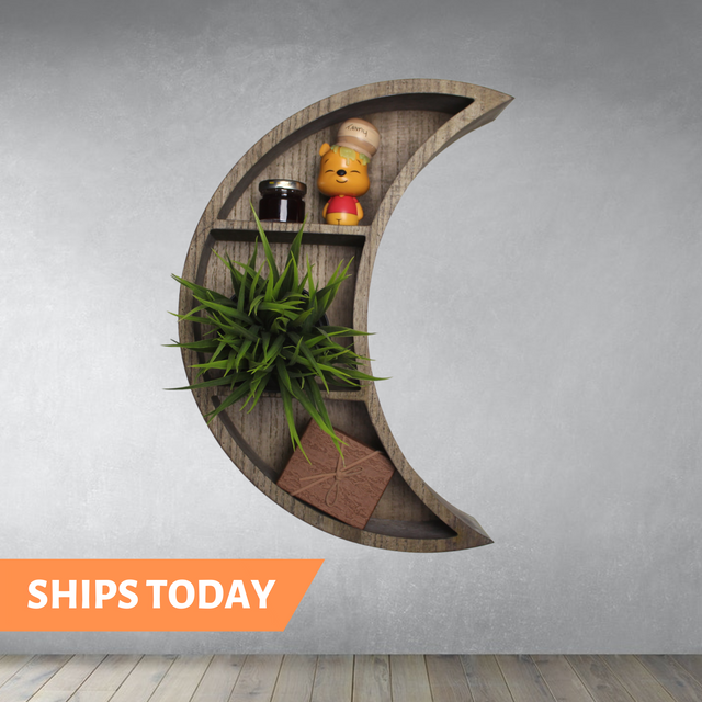 Crescent Moon Shelf