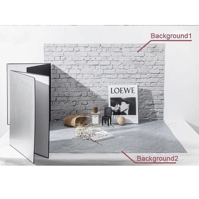 White Brick Backdrop