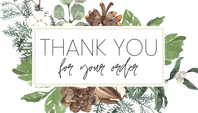 Custom Thank You Card