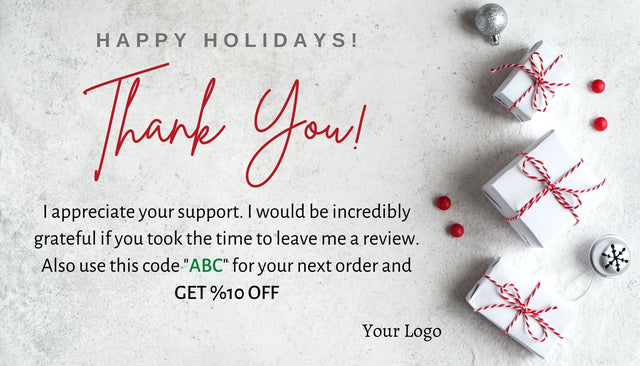 Custom Thank You Card