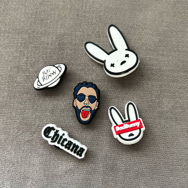 Bad Bunny Shoe Charm