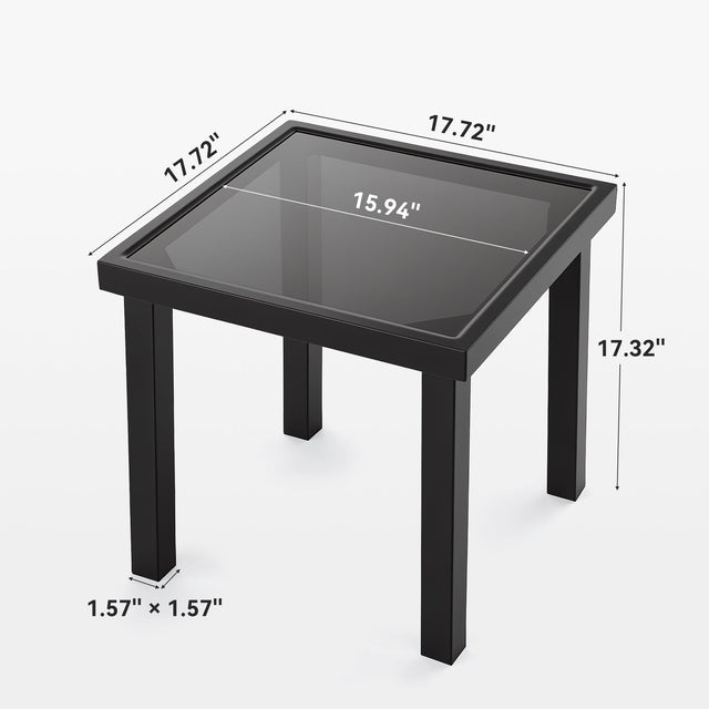 Outdoor Square End Table