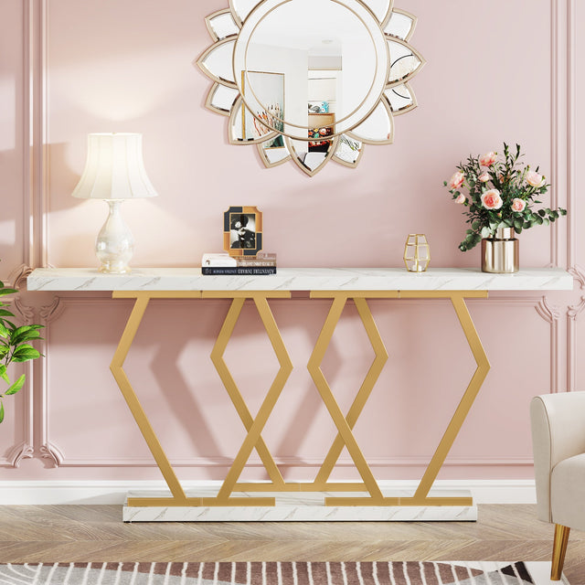 70.9 inch Modern Console Table styling