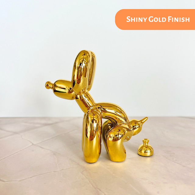 Pooping Dog Sculpture