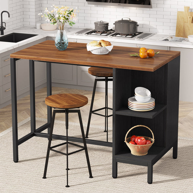 43 inch Kitchen Island shelf detail