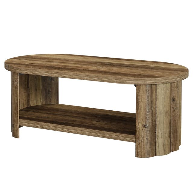 47.24 inch Oval Coffee Table angle