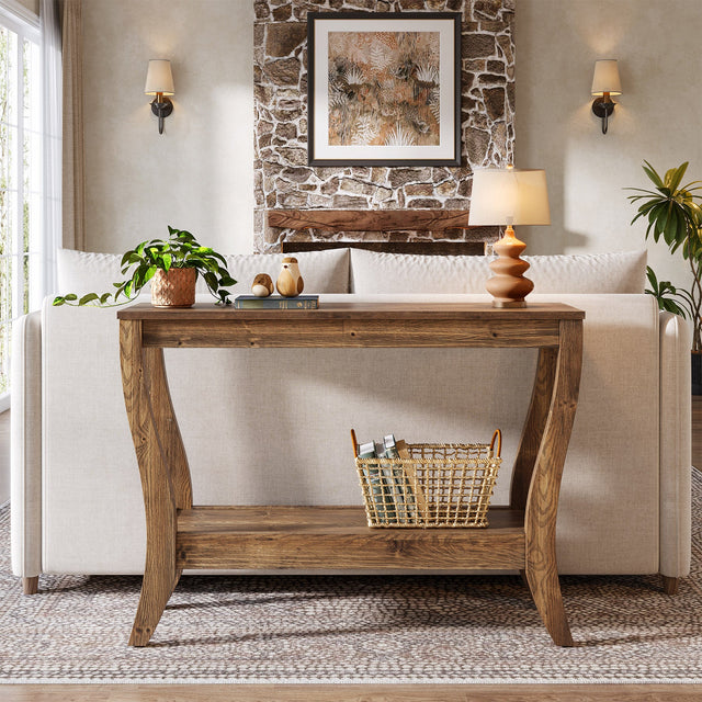 41.3 inch Solid Wood Console Table styling
