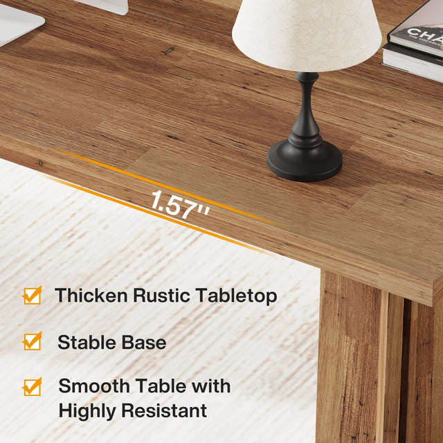 63 inch desk home office lifestyle angled view