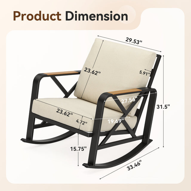 Outdoor Rocking Chair