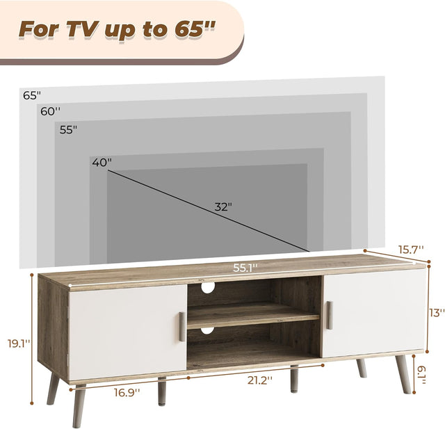 TV Console Table for 65 Inch TV