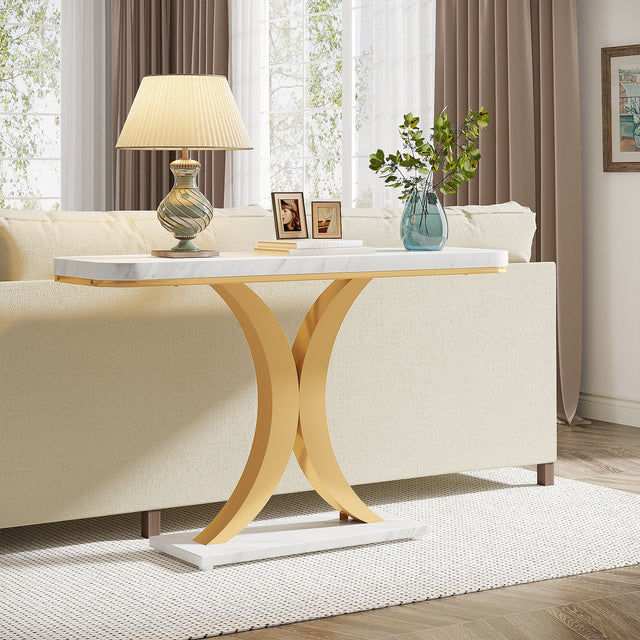 40 inch Console Table narrow foyer fit
