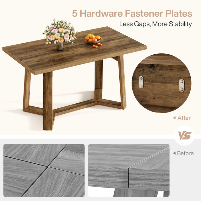 Farmhouse computer desk angled lifestyle view