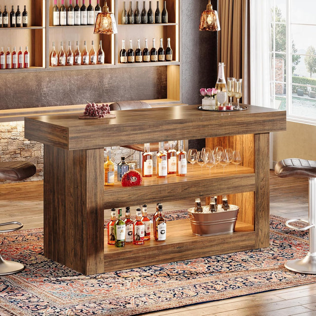 55 inch Farmhouse Kitchen Island worktop