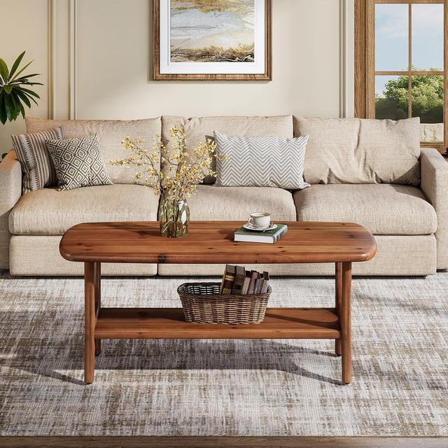 Solid Wood Coffee Table detail