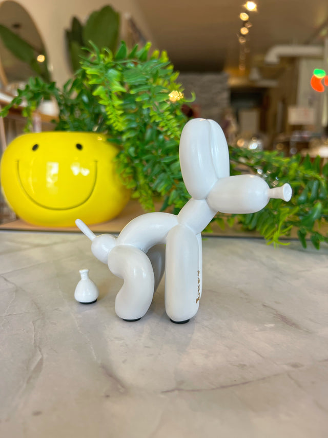 Personalized Pooping Dog Sculpture