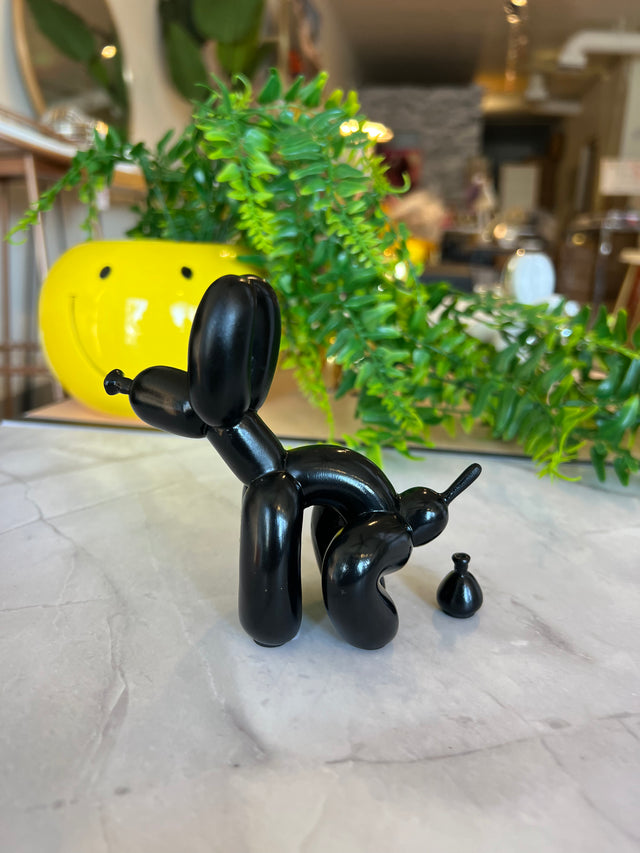 Personalized Pooping Dog Sculpture