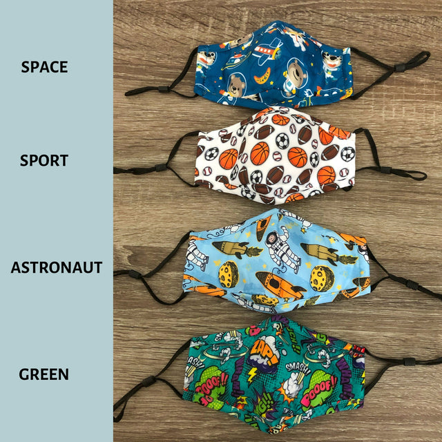 Toddler Face Mask - Aquarium