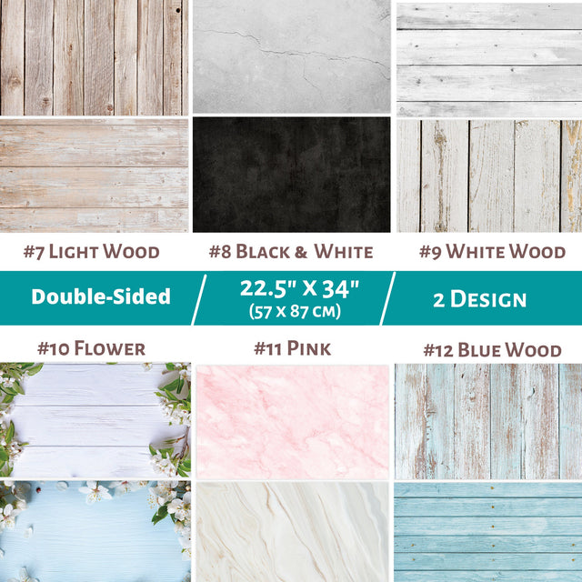 White Wood Backdrop