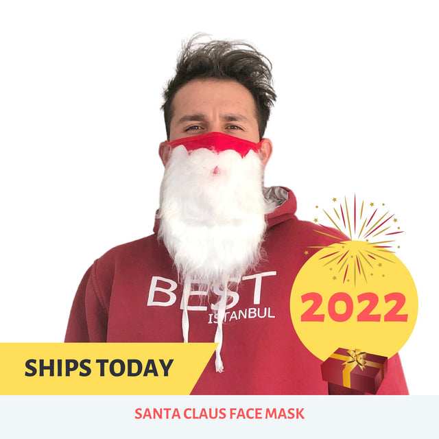 Santa Claus Face Mask