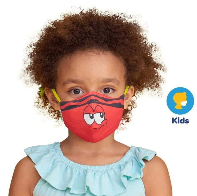 5-Pack Kids Face Masks with Case (5-12 Yr old)