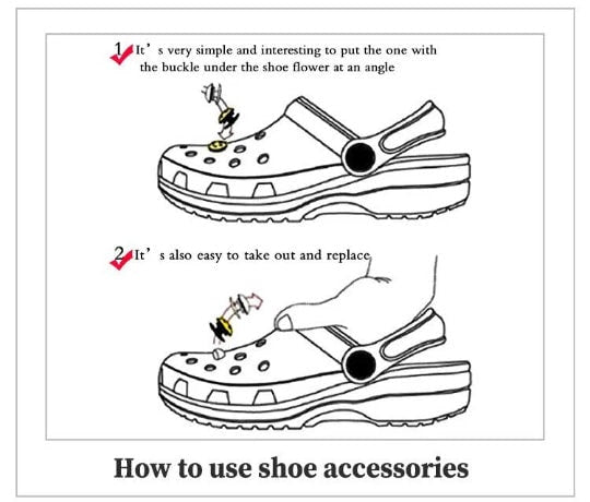 Artsy Shoe Charms