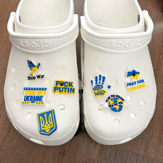 Ukraine Shoe Charms