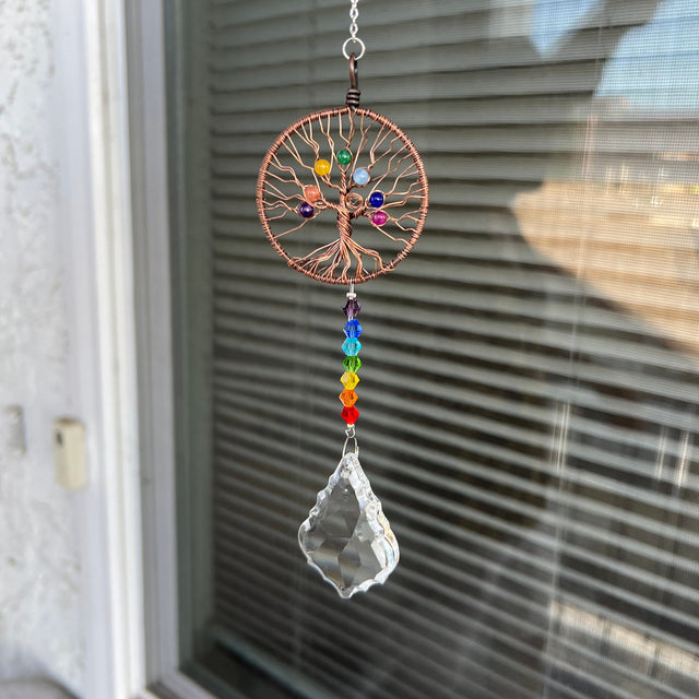 Tree of Life Chakra Suncatcher