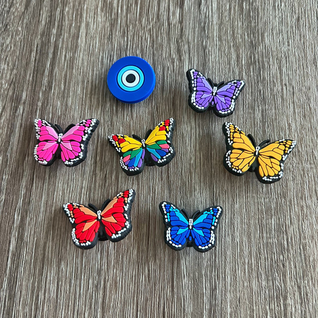 Butterfly Shoe Charms